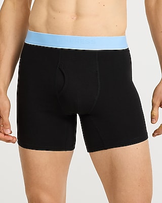 6" Luxe Cotton Boxer Briefs 3 Pack