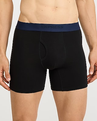 6" Luxe Cotton Boxer Briefs 3 Pack