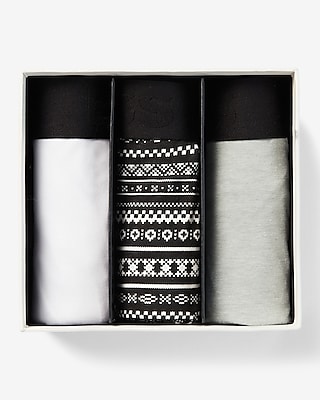 5 1/2" Cotton-Blend Boxer Briefs 3 Pack