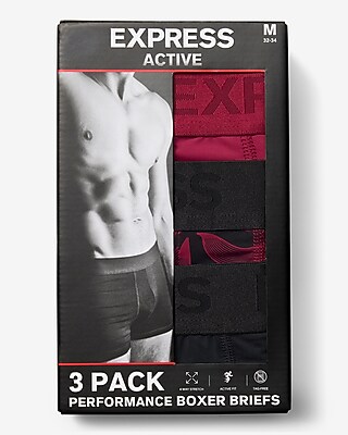 6" Performance Boxer Briefs 3 Pack