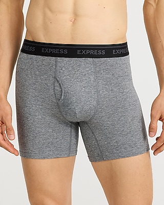 6" Luxe Cotton Boxer Briefs 4 Pack