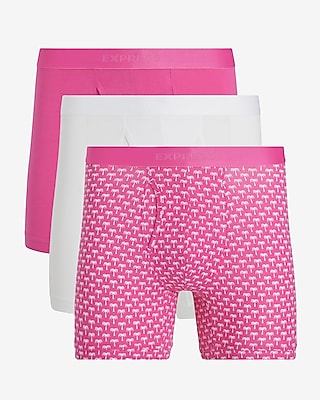 5 1/2" Cotton-Blend Boxer Briefs 3 Pack