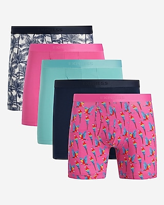 5 1/2" Cotton-Blend Boxer Briefs Pack