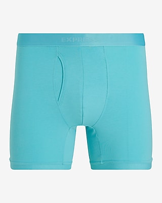 5 1/2" Cotton-Blend Boxer Briefs