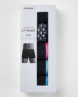 2 1/2" Cotton-Blend Trunks 5 Pack