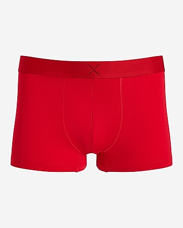 Red Mens Underwear Men'S Casual Draw Breathable Brief Comfortable Underpants  Nylon 