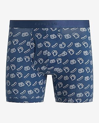 5 1/2" Cotton-Blend Boxer Briefs