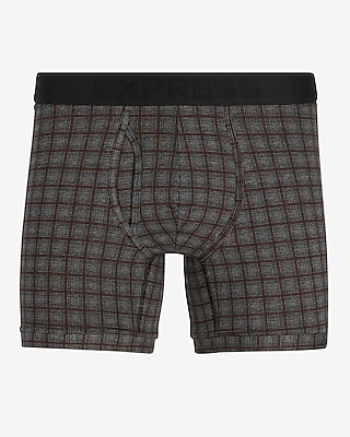 5 1/2" Cotton-Blend Boxer Briefs 3 Pack