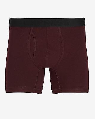 5 1/2" Cotton-Blend Boxer Briefs 3 Pack