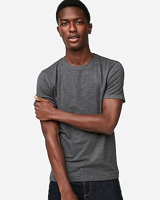 Slim Supersoft Heather Crew Neck T-Shirt