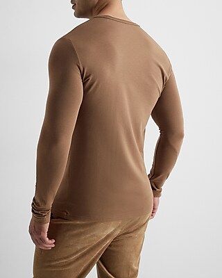 Supersoft Long Sleeve Henley T-Shirt
