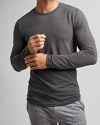 crew neck long sleeve t shirt