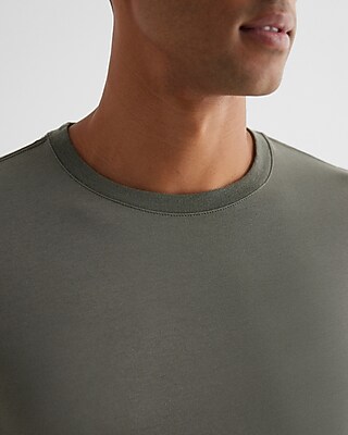 Supersoft Moisture-wicking Crew Neck T-shirt | Express
