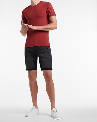 Slim Supersoft Moisture-Wicking Crew Neck T-Shirt