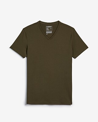 Slim Supersoft Moisture-Wicking V-Neck T-Shirt - thumbnail 5