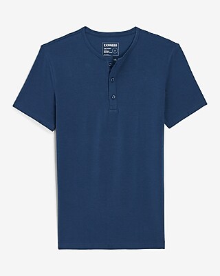 Slim Supersoft Short Sleeve Henley - thumbnail 5