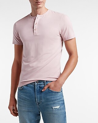 Slim Supersoft Short Sleeve Henley - thumbnail 6