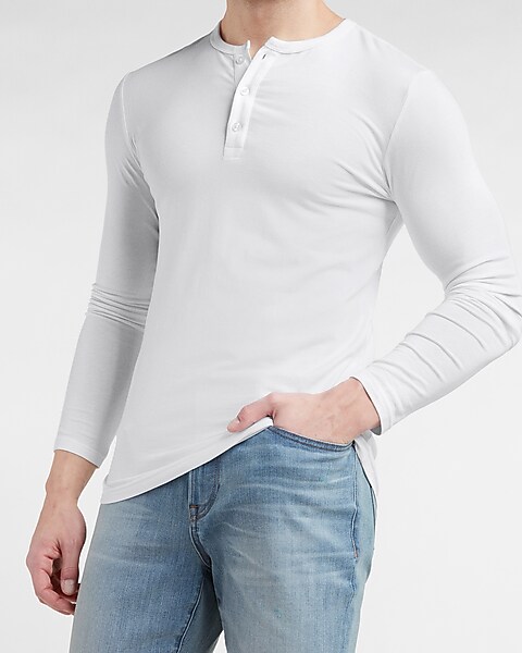 Graphic Long-Sleeved Knit Polo - Men - Ready-to-Wear