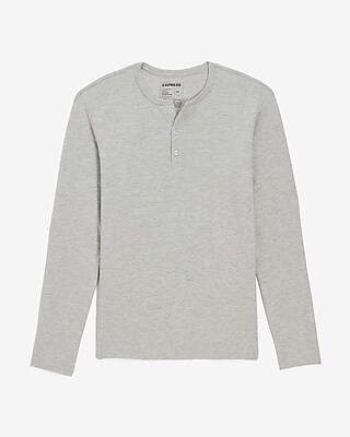 Slim Supersoft Long Sleeve Henley T-Shirt