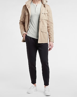 Slim Supersoft Long Sleeve Henley T-Shirt