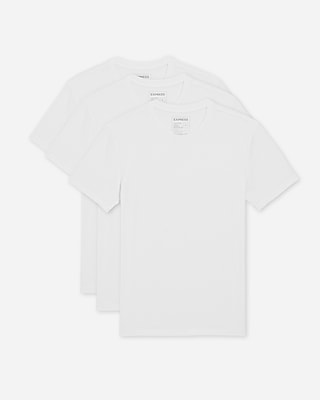 トップス everyone three pack tee shirts (WHITE) Hanes 3-Pack White Crew Neck T-Shirt XL - Walmart.com