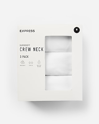 3 Pack Supersoft Crew Neck T-Shirts