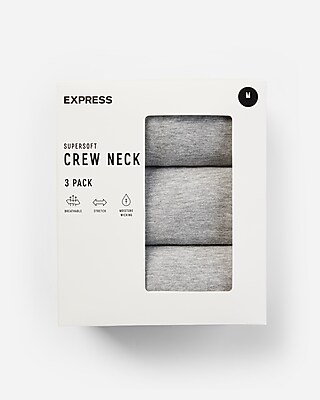 3 Pack Supersoft Crew Neck T-Shirts