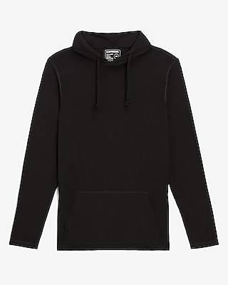 basic black hoodie mens