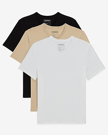 Men's 3 Pack A Shirts Cotton Tank Top White Undershirt – Flex Suits