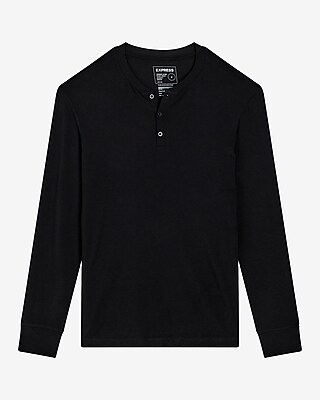Cashmere-blend Henley | Express