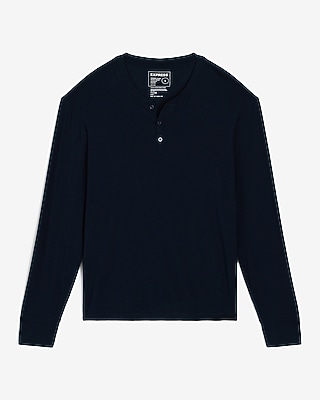 Cashmere-blend Henley | Express