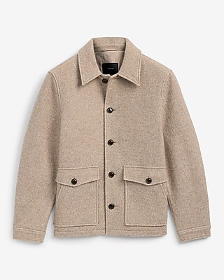 Textured Boucle Wool-Blend Jacket