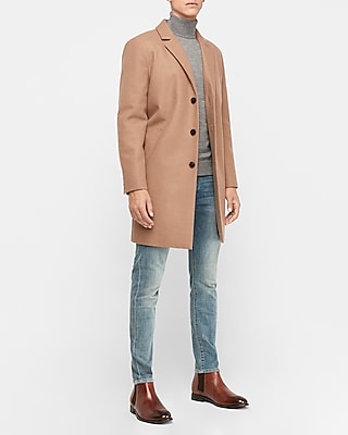 mens camel topcoat