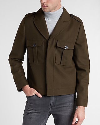 military wool coat mens