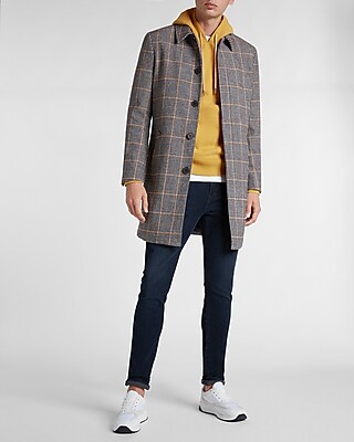 plaid coats for men