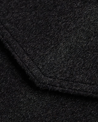 Wool-Blend Water Resistant Bomber Jacket