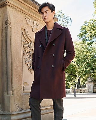 Red top hot sale coat mens