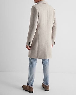 Wool-Blend Notch Collar Topcoat - image 4