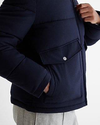 CM - WL - NAVY PUFFER:NAVY:XS