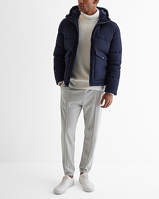 CM - WL - NAVY PUFFER:NAVY:XS