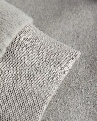 Mock Neck Wool-Blend Bomber Jacket
