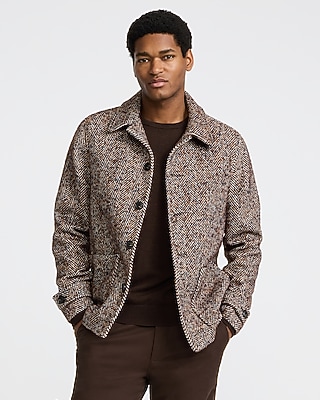 ジャケット・アウター S.F.C TAILORED SHIRT JACKET HERRINGBONE S.F.C 24FW - TAILORED SHIRT JACKET (HERRINGBONE)