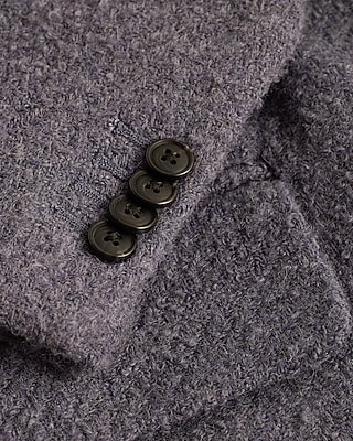 Blue Wool-Blend Topcoat
