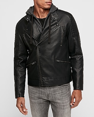 express black moto jacket