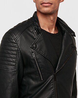 vegan leather jacket express