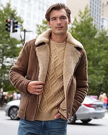 discount 62% Brown L MEN FASHION Coats Casual CORESA Long coat 