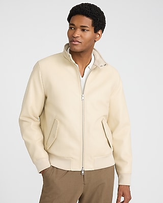 Men's Bomber Jackets - Varsity & Leather Bomber Jackets - Express