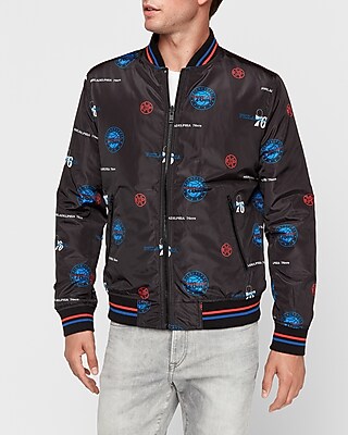 philadelphia 76ers bomber jacket