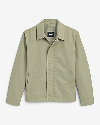Sage Nylon Zip Jacket