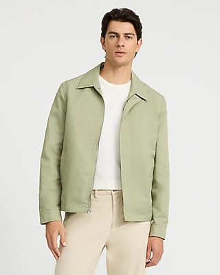 Sage Nylon Zip Jacket